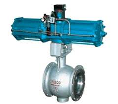 气动偏心半球阀 气动偏心半球阀